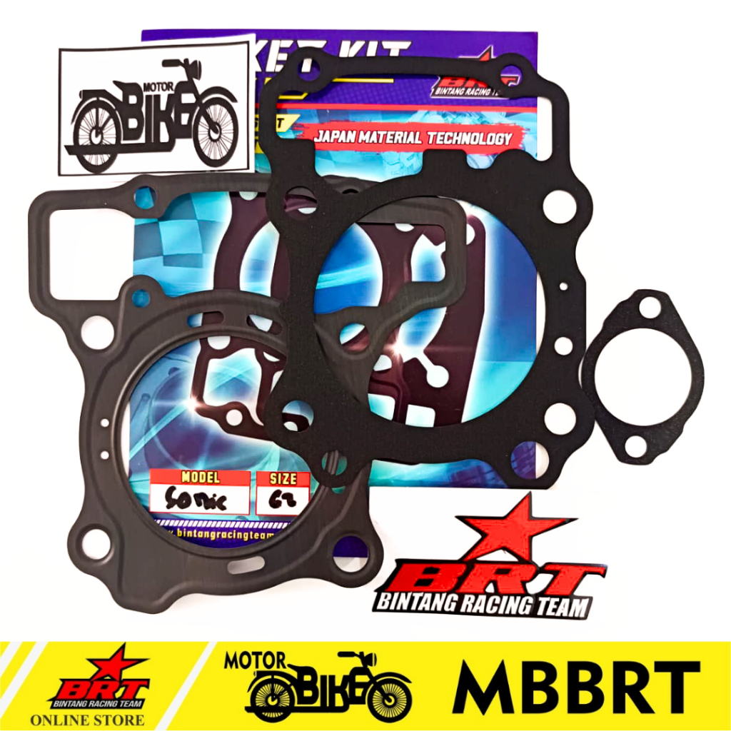 Gasket Paking Blok dan Head BRT Sonic New CBR 150 Facelift CB150R LED GTR 62