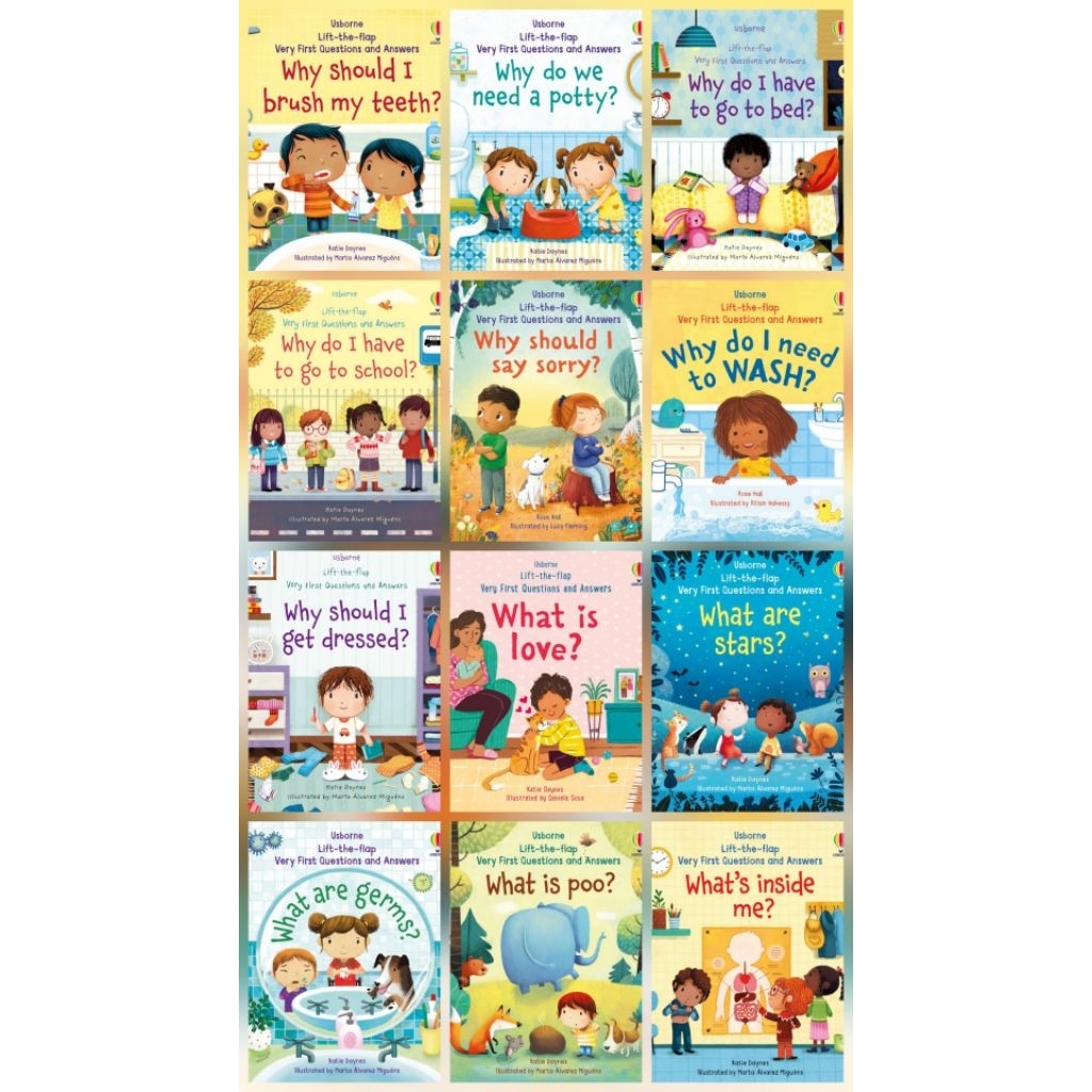 ORI - Usborne Lift the flap very first questions and answers / first QnA: why should i brush my teet