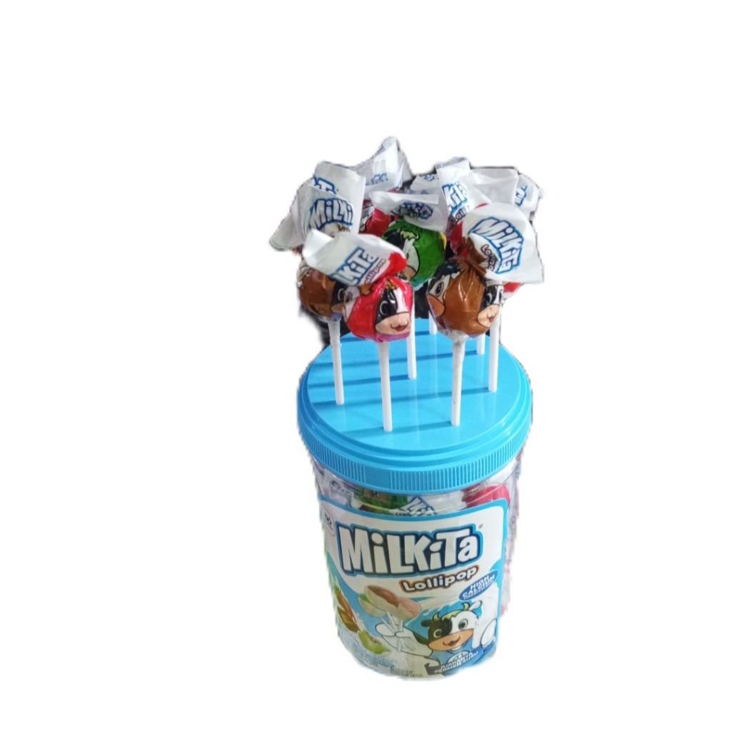 

Permen milkita lollipop toples isi 30pisss..