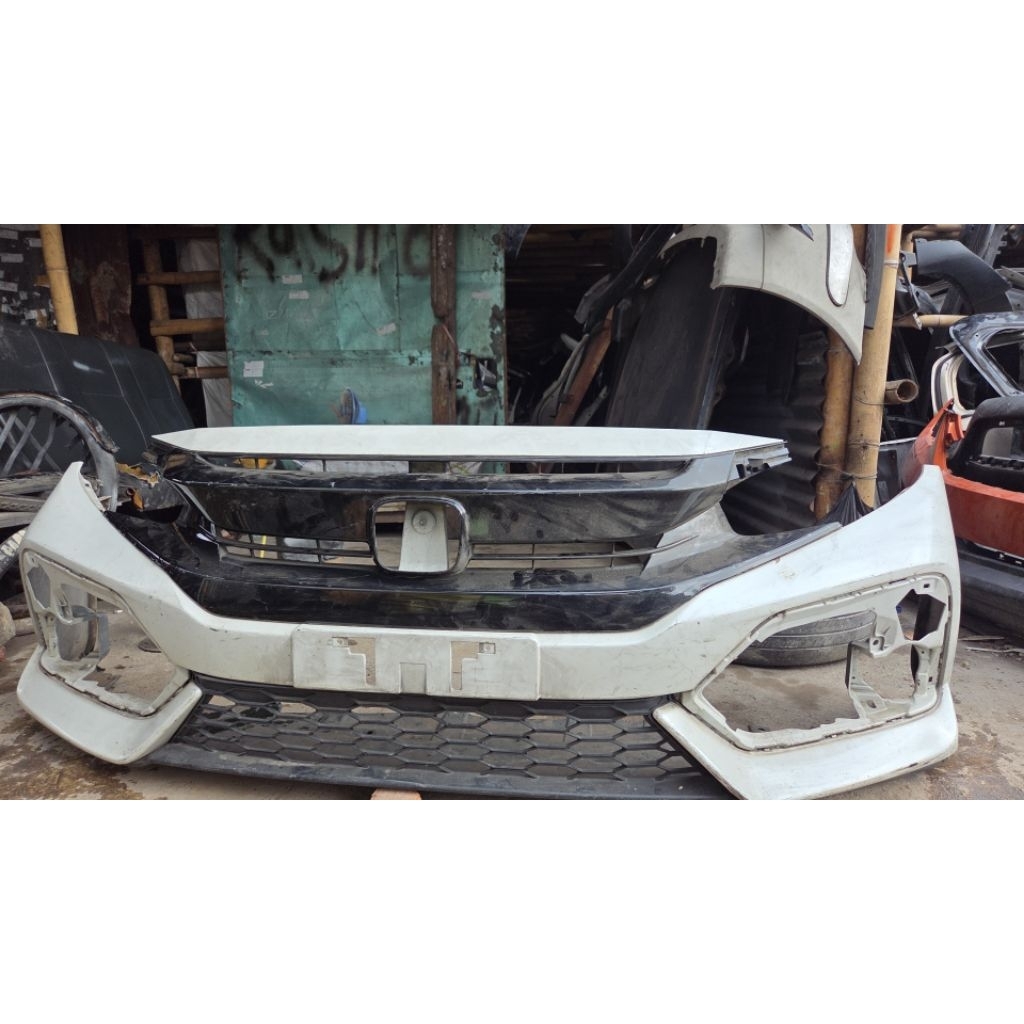 bumper depan civic turbo plus gril 2020 2021 original