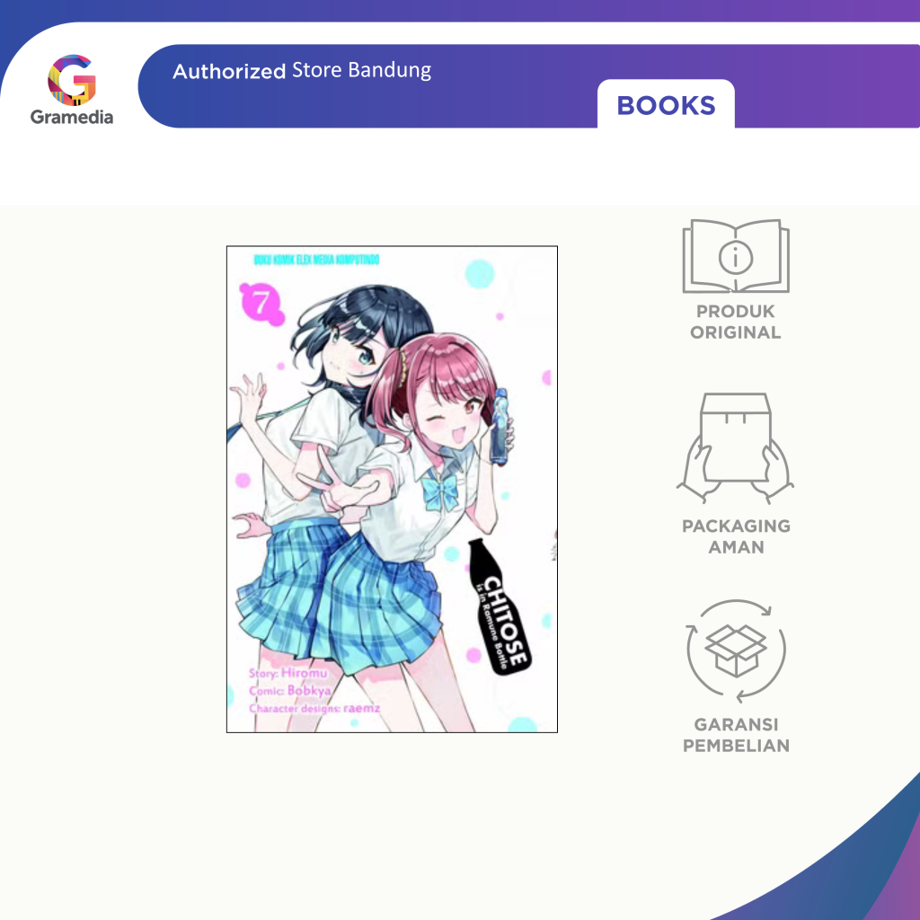 Gramedia Bandung - Chitose is in Ramune Bottle 07