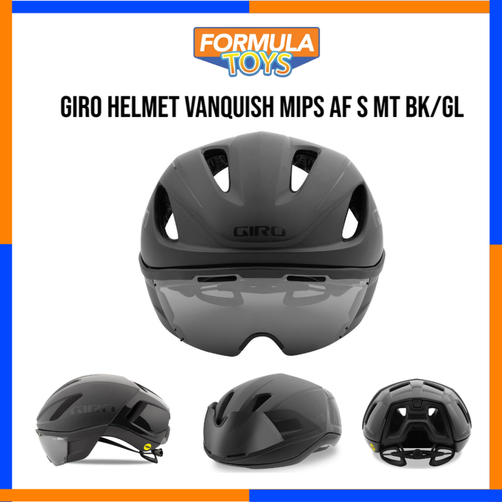 HELM SEPEDA GIRO HELMET VANQUISH MIPS AF S MT BK/GL