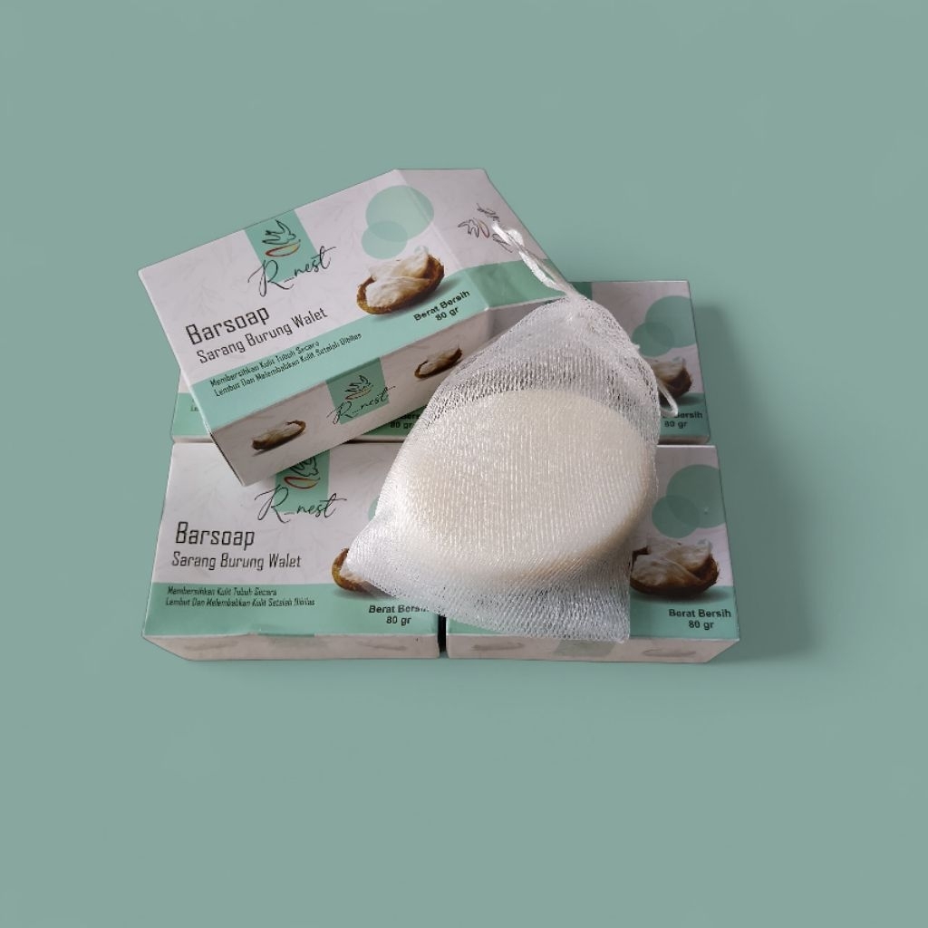Rnest Barsoap 80 Gram Sarang Burung Walet