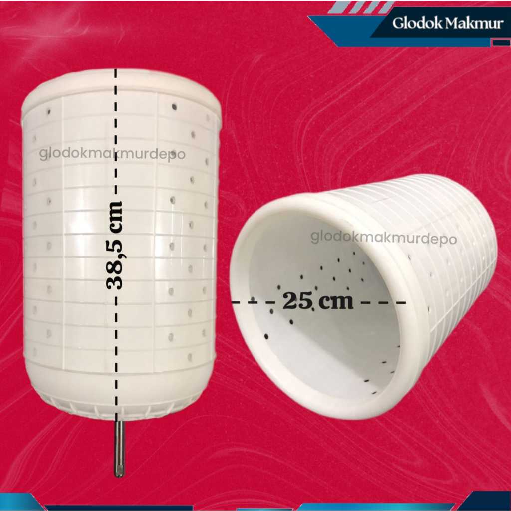 TABUNG SPIN PENGERING MESIN CUCI 2 TABUNG UMUM U14 B002