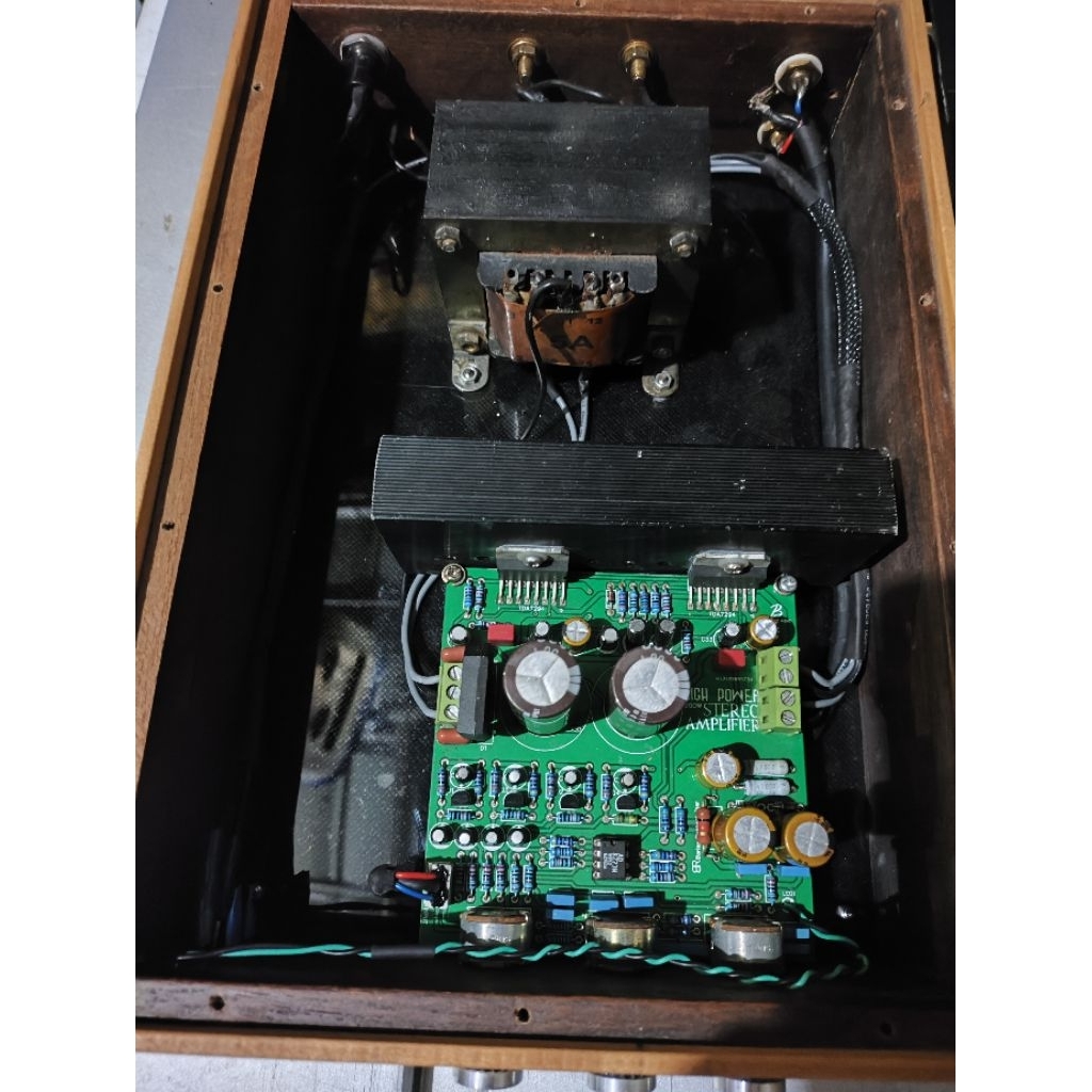 Amplifier TDA7294 Stereo (Layout Barlex Audio)