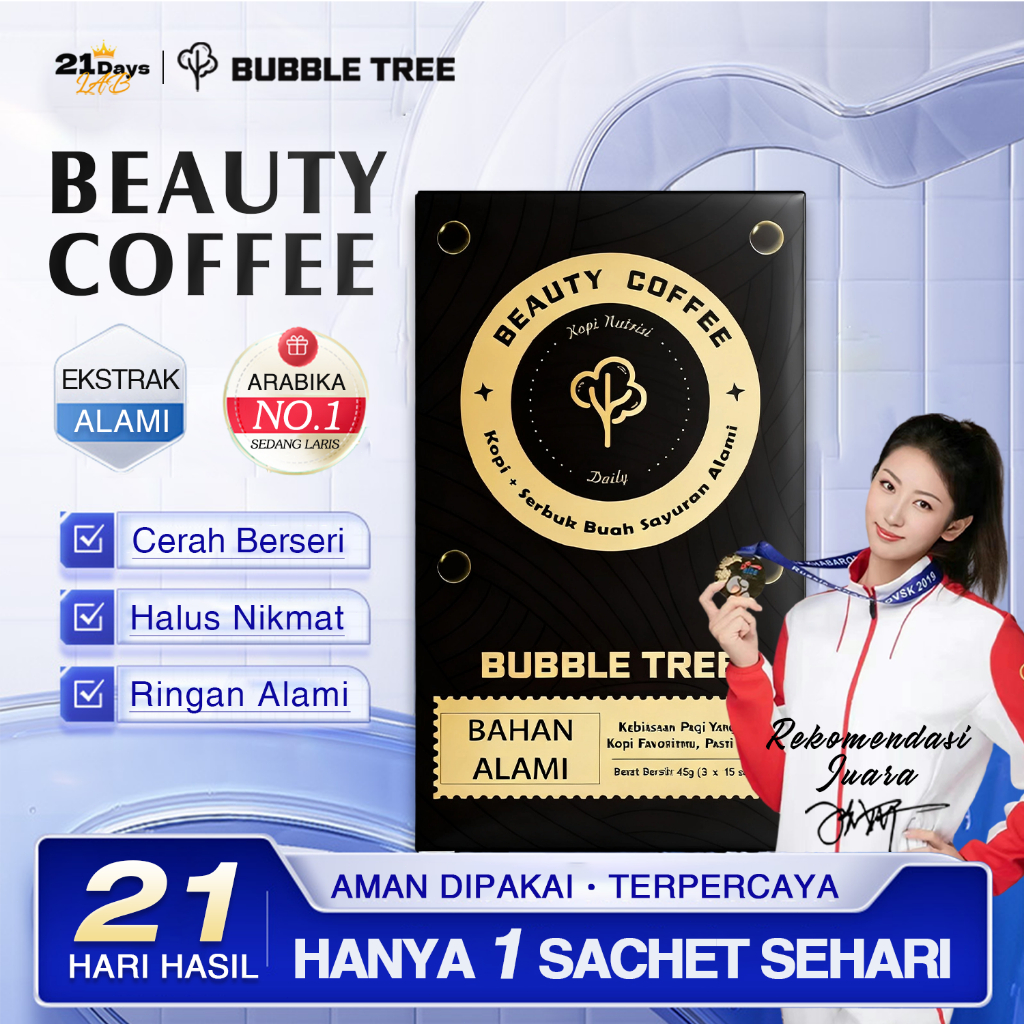

21Days Coffee Beauty Coffee – Kolagen – Rekomendasi Juara Olimpiade