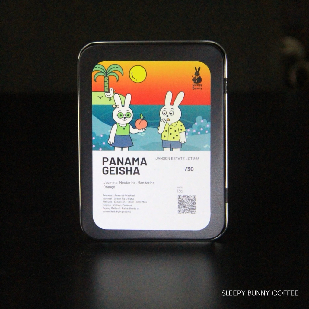 

Biji Kopi Janson Panama Geisha 868 - Sleepy Bunny