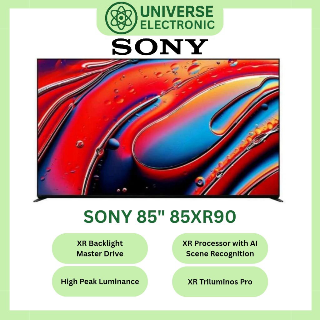 SONY 85XR90 / K-85XR90 4K MINI LED GOOGLE TV 85 Inch