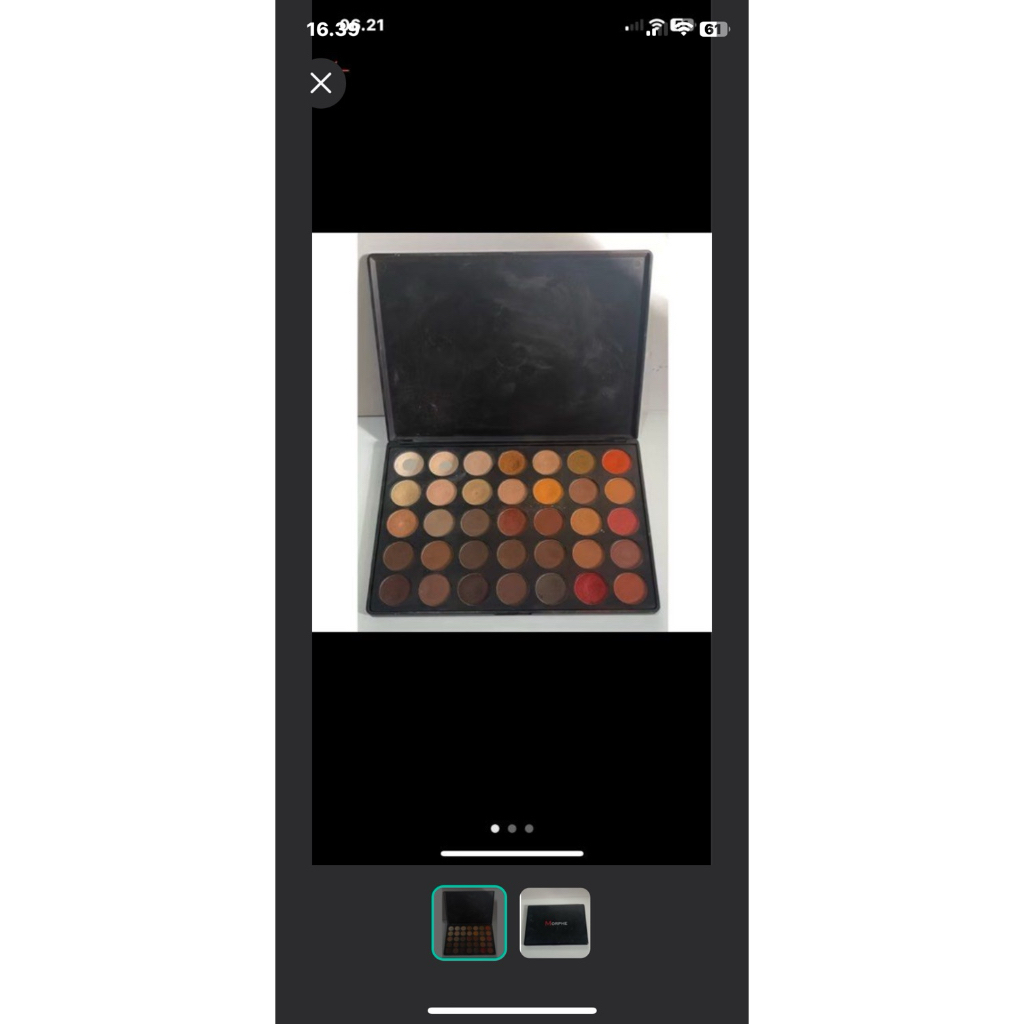 PRELOVED MORPHE EYESHADOW