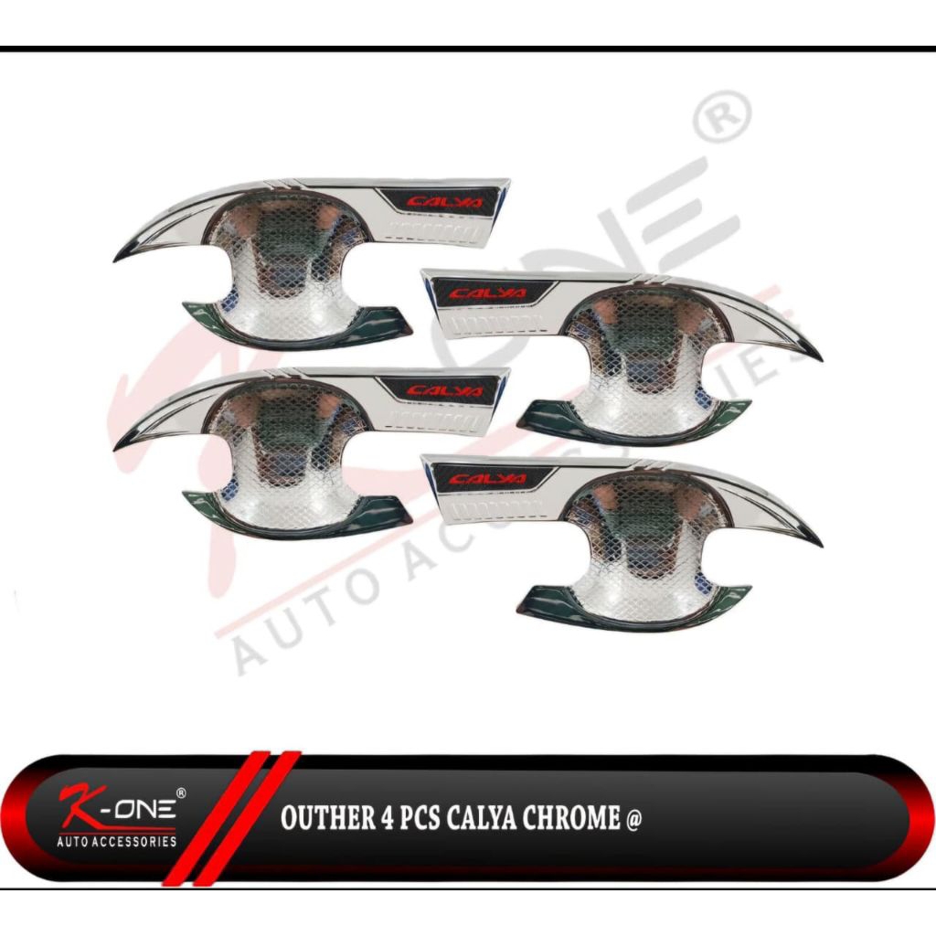 Outher Handle Mangkok Pintu Mobil Calya Chrome