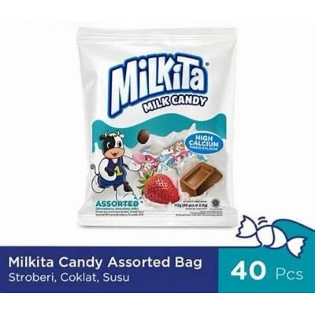 

Milkita Milk Candy Arssoted Bag Mix 1dus