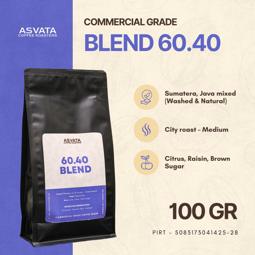 

Biji Kopi 60.40 100 Gram Commercial Grade Arabica Robusta