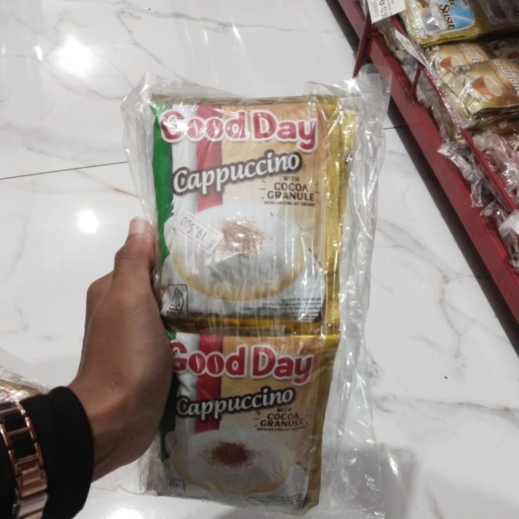 

Good Day Cappuccino 25 Gr 1 Renteng