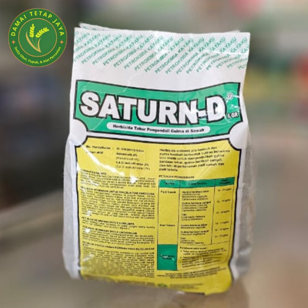 Saturn-D 2kg Herbisida Gulma Padi Sawah