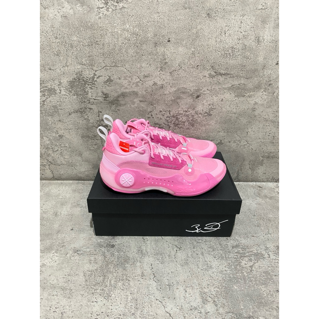 Sepatu Basket Lining Way of Wade 10 Low Pink Family Love WOW 10 Low Pink