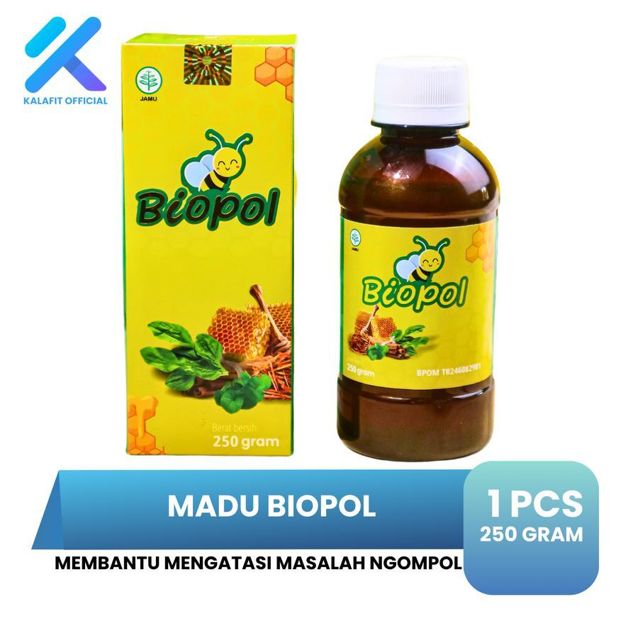 

BIOPOL Madu Stop Ngompol Obat Herbal Anti Ompol Beser & Anyang-Anyangan Anak Dewasa isi 280 gr