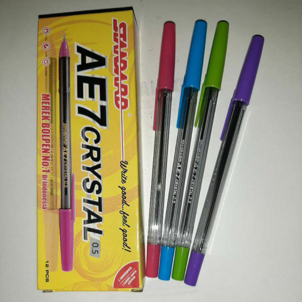 pulpen Standar AE7crystal