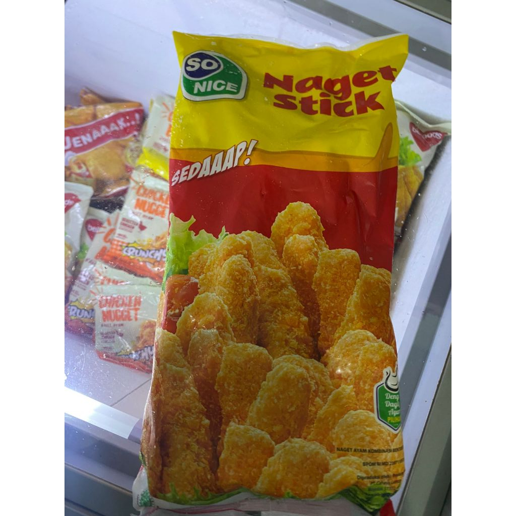 

So Nice Sedaaap Chicken Nugget Stick / Nugget Stick 1kg