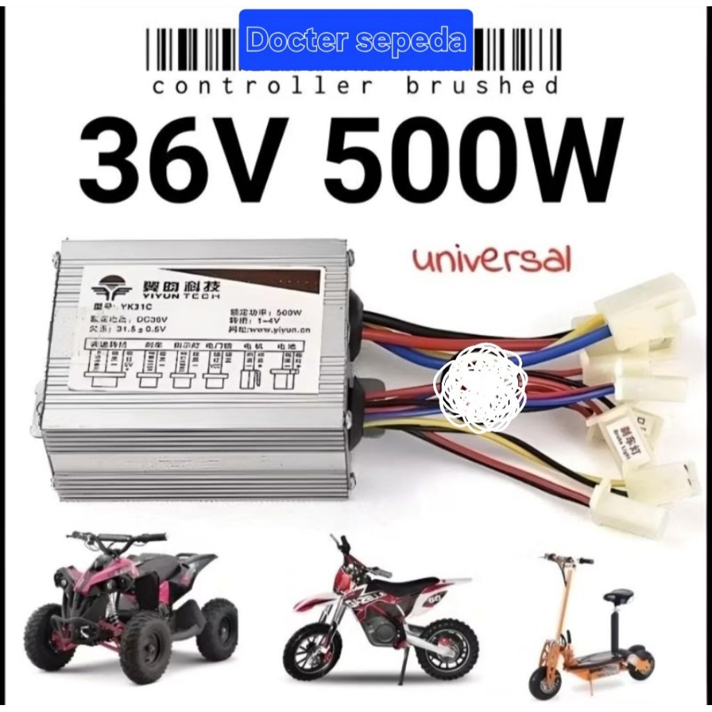Cotroler atv mini listrik atau skuter listrik 36v