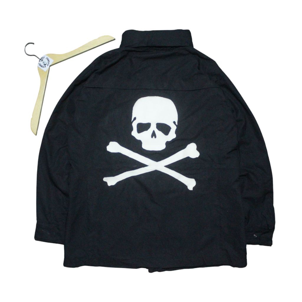 jacket parka unilo custom mastermind skull