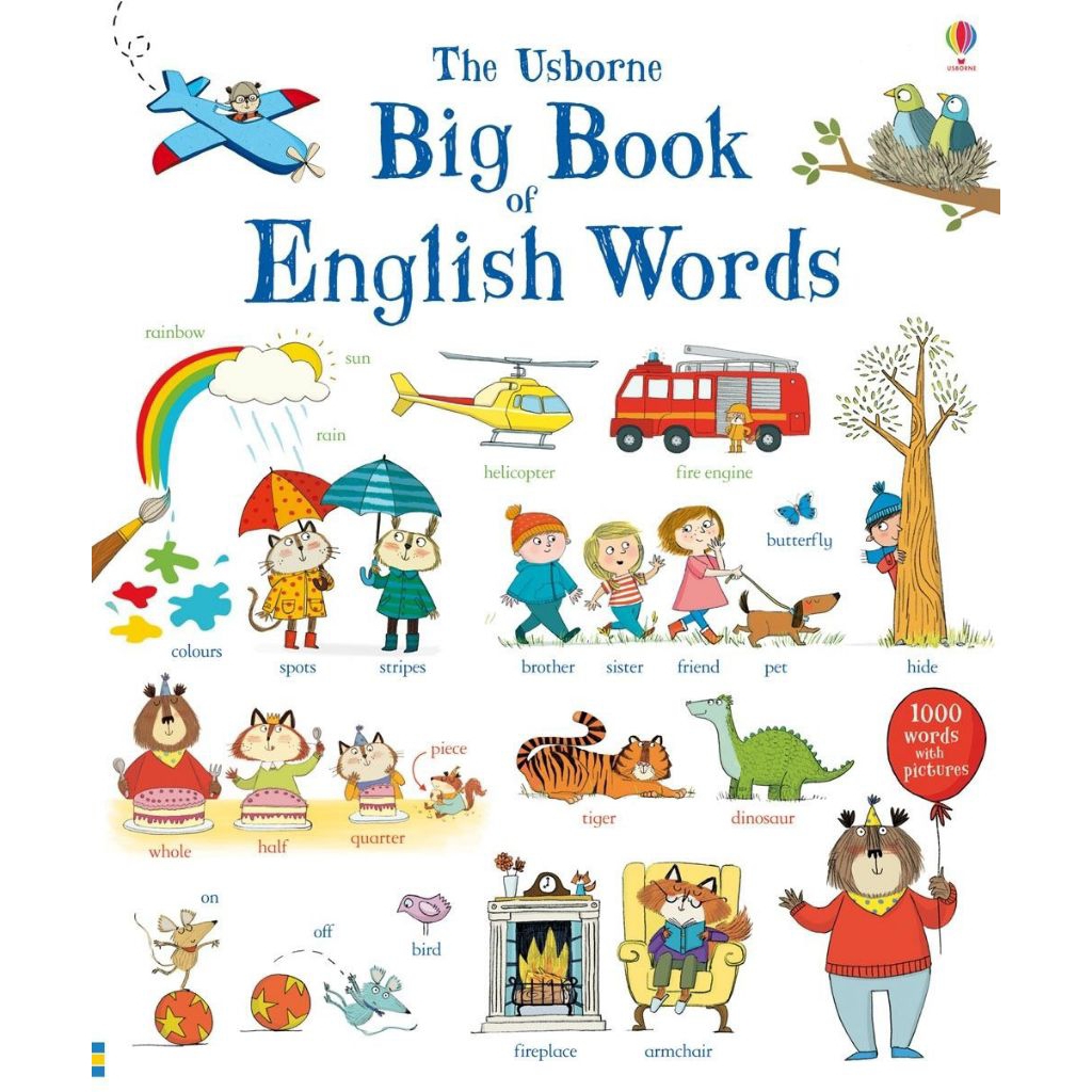 The Usborne Big Book Of English Words
