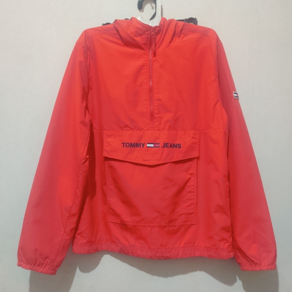 jaket cagoule jacket tommy second preloved