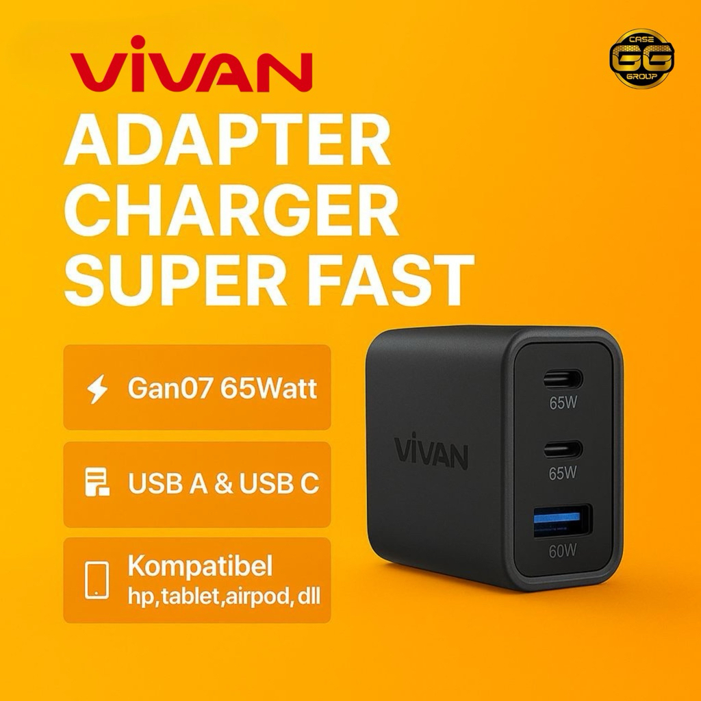 ADAPTER VIVAN POWER C65 GAN