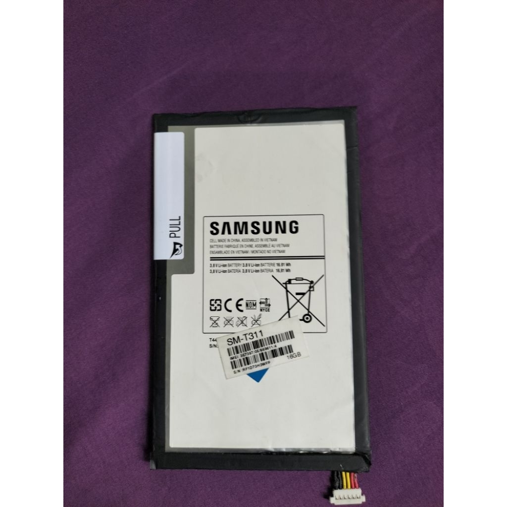 Batre Samsung tablet t-311