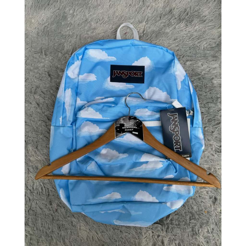 Tas Jansport Import Motif Awan Galaxy Banana & Abstrak Tas JS Backpack Premium Multifungsi Terlaris