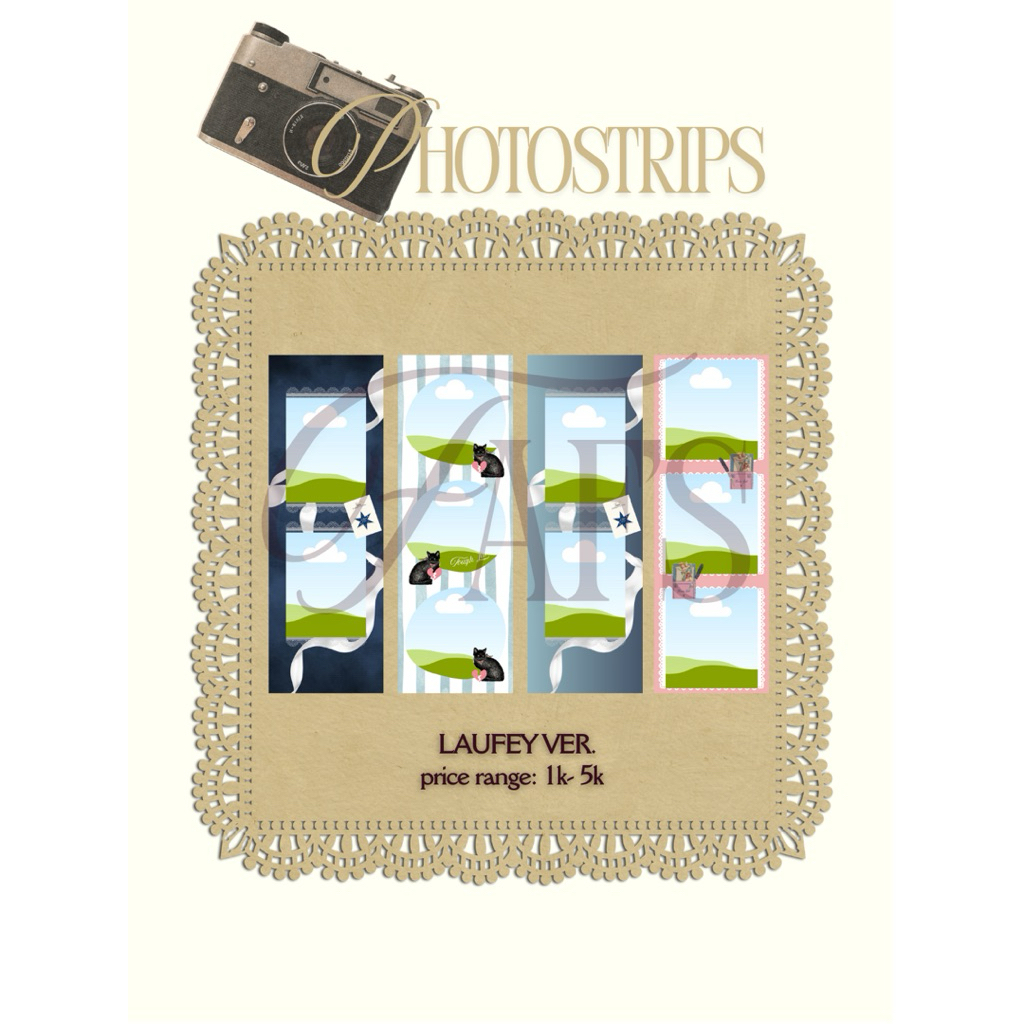 

Template Photostrip/Photobooth Laufey Vol.1