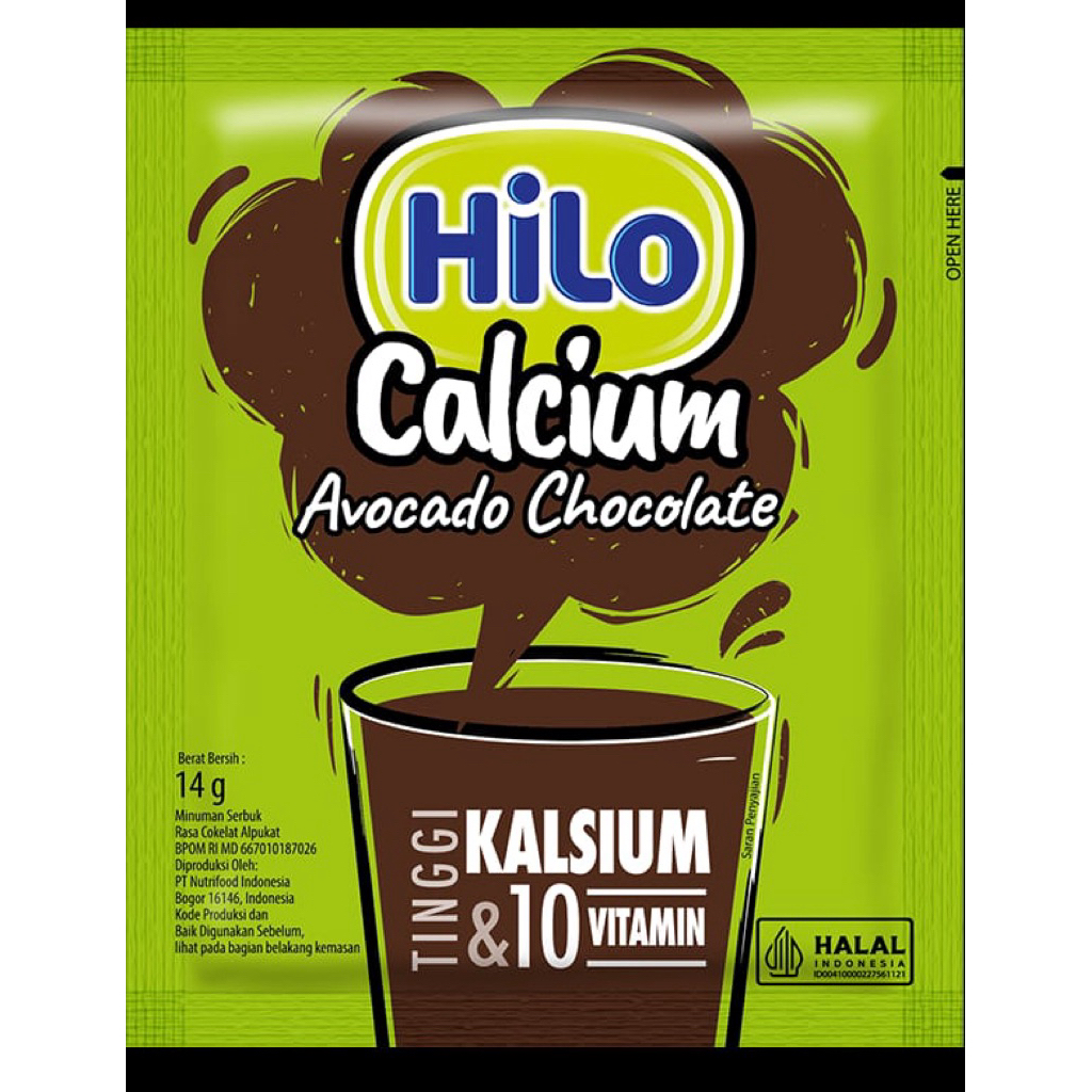 

[25Hrs] HILO AVOCADO CHOCOLATE 1 RENCENG (ISI 10)