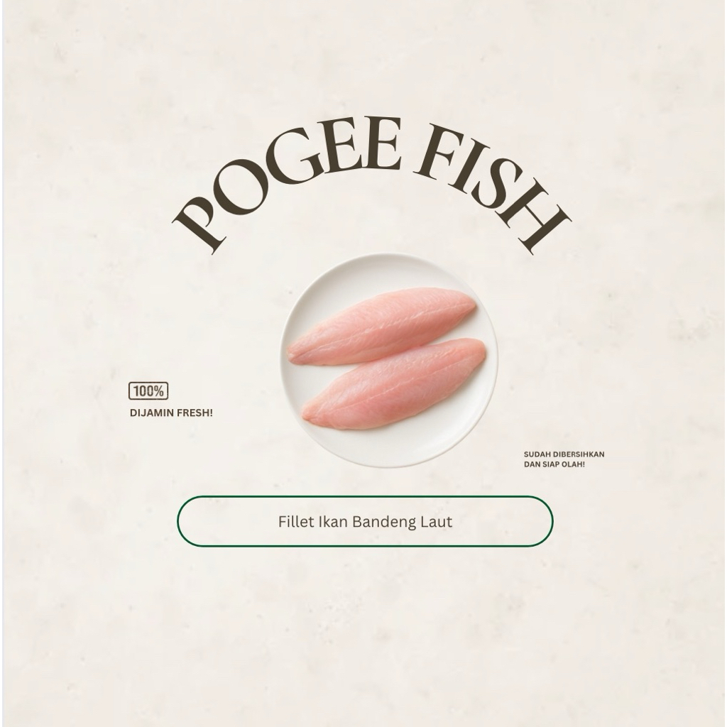 

Pogee Fish Fillet Ikan Bandeng Laut