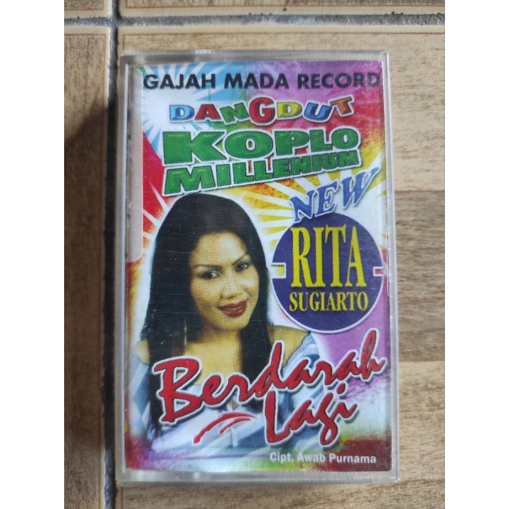 kaset pita dangdut koplo millenium new RITA SUGIARTO
