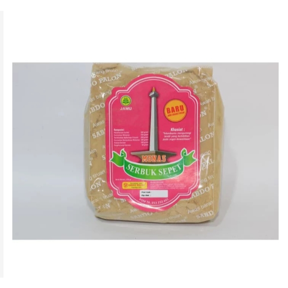 

JAMU SERBUK SEPET MONAS SABDO PALON
