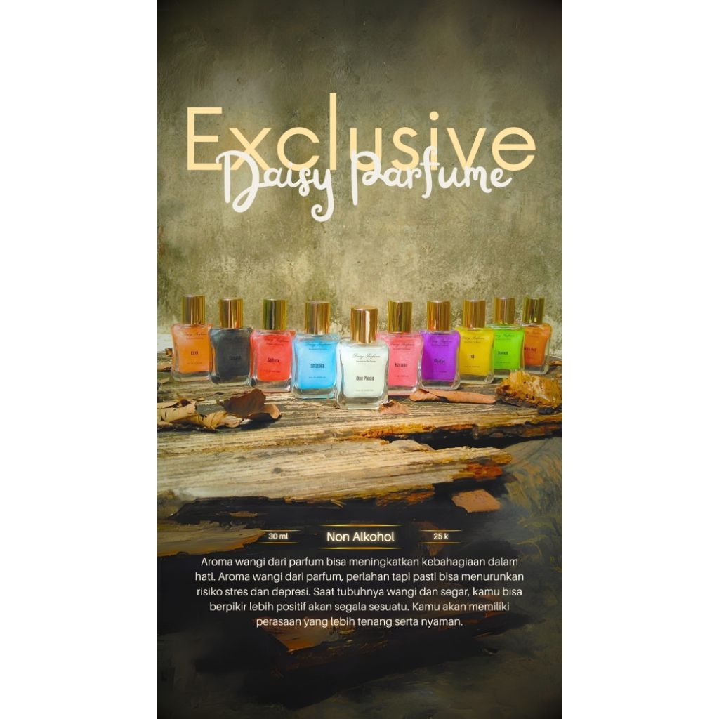 DAISY PARFUM EXCLUSIVE PAKET USAHA RESELLER 10 BOTOL