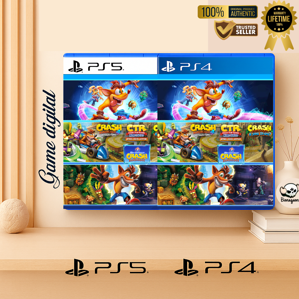 Crash Team Racing (CTR) Triple Bundle ps4 ps5 - Bundle 3 game
