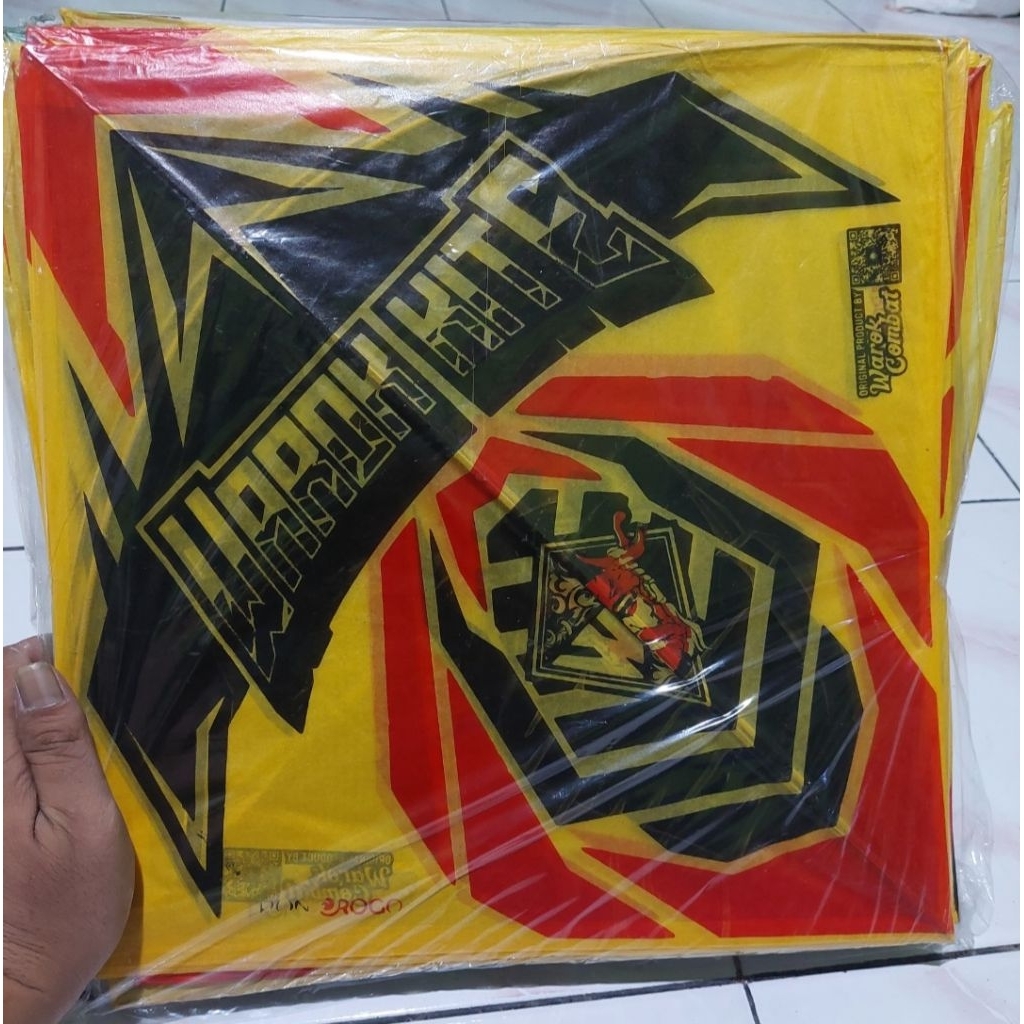 50pcs Layangan Sukhoi Warok Super Lilitan Apus 2 warna  Manuver Mantap ORIGINAL BY WAROK KITE PONORO