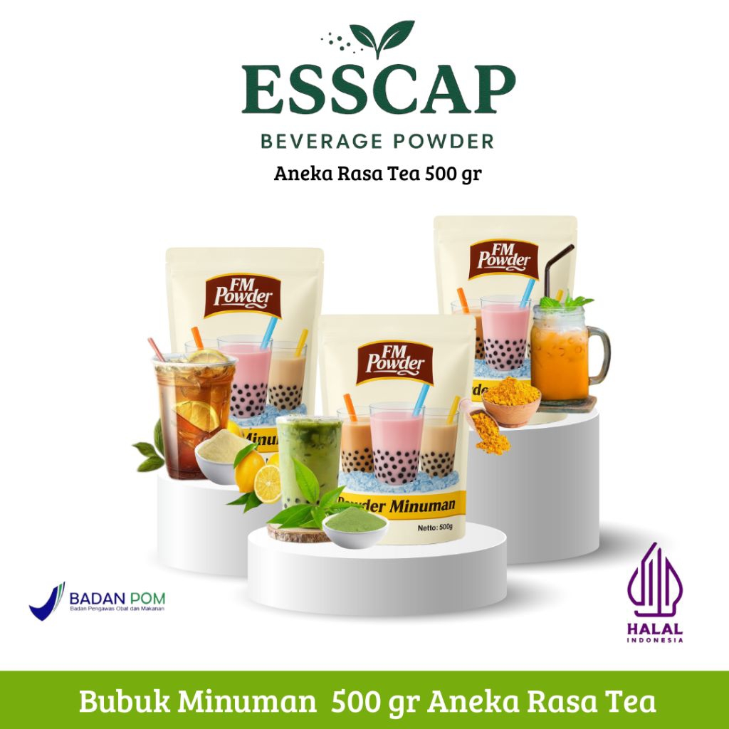 

Bubuk Minuman 500gr Aneka Rasa Tea | Bubuk Minuman Instan Praktis