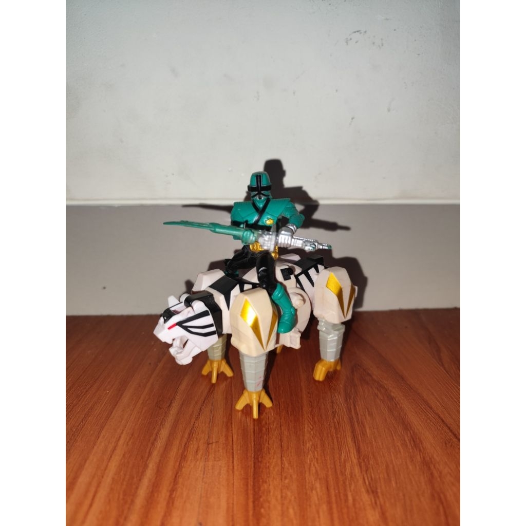 Part DX Samurai Tiger Zord Megazord Tora Origami ShinkenOh Shinkenger Power Rangers Samurai
