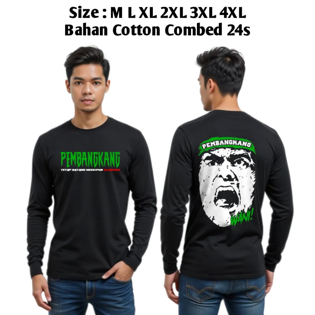 Kaos Persebaya Pembangkang Lengan Panjang