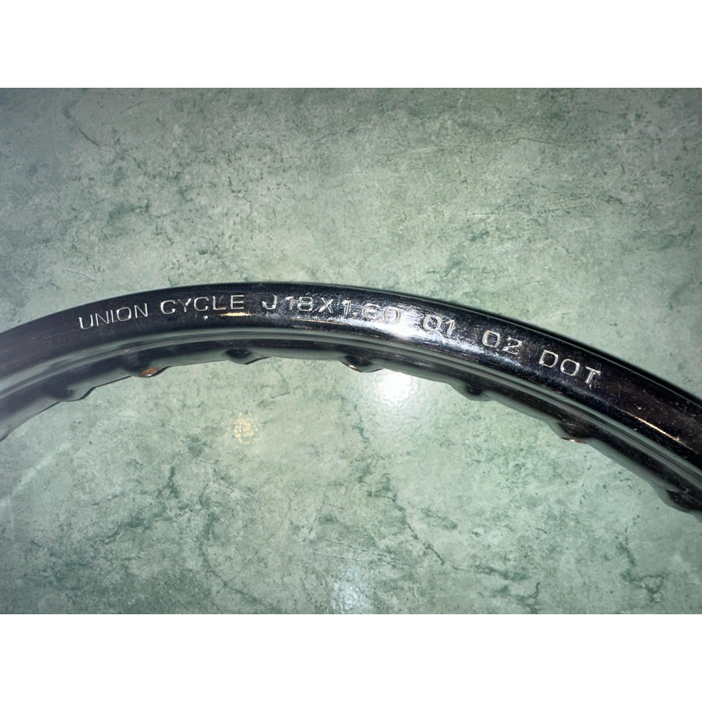 VELG UNION CYCLE COPOTAN RX KING 2002
