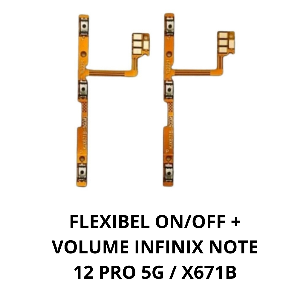 FLEXIBEL ON/OFF + VOLUME INFINIX 12 PRO 5G/X671B