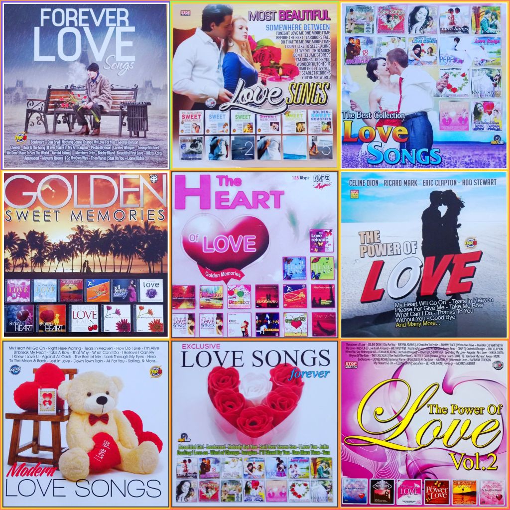 Kaset MP3 Lagu Barat Kumpulan Love Songs Golden Memories Album Campuran Pilihan Terpopuler