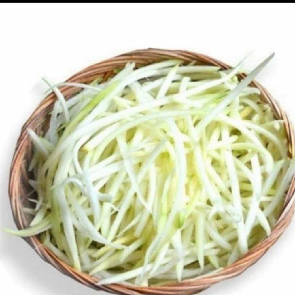 

Pepaya muda iris 500gr