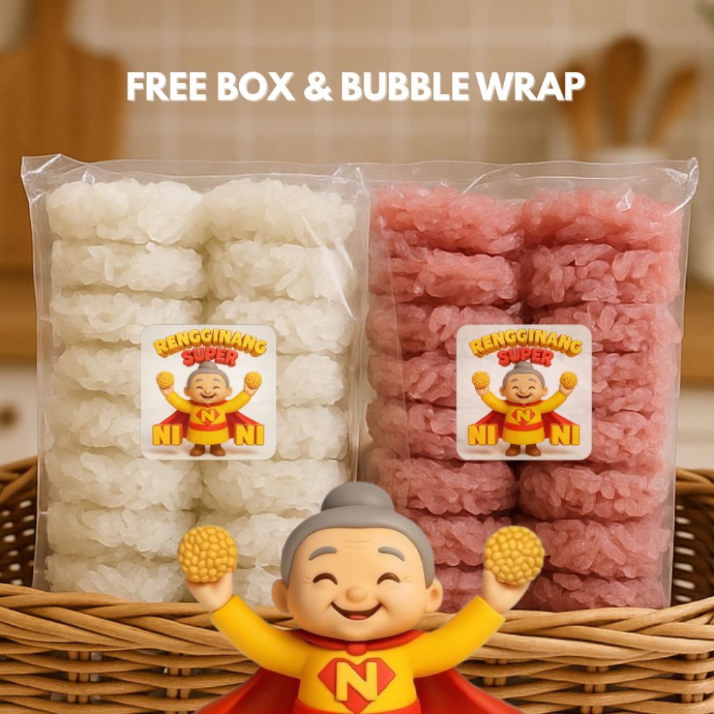 

Rengginang Mentah Premium Khas Jawa Barat 500gr