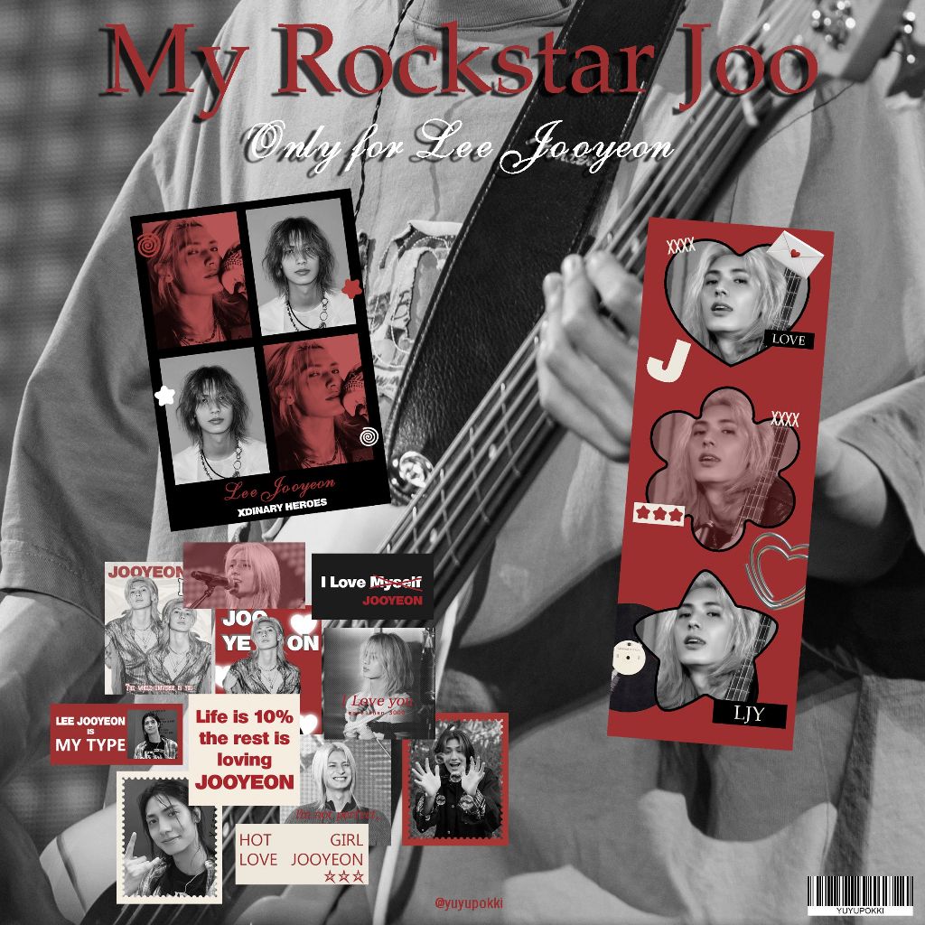 MY ROCSKTAR JOO / XDINARY HEROES JOOYEON STICKER