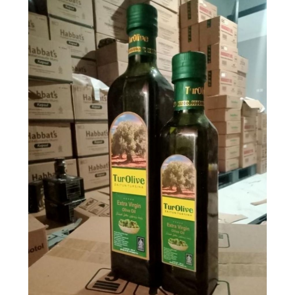 

Minyak zaitun Turolive Extra Virgin 250ml Premium