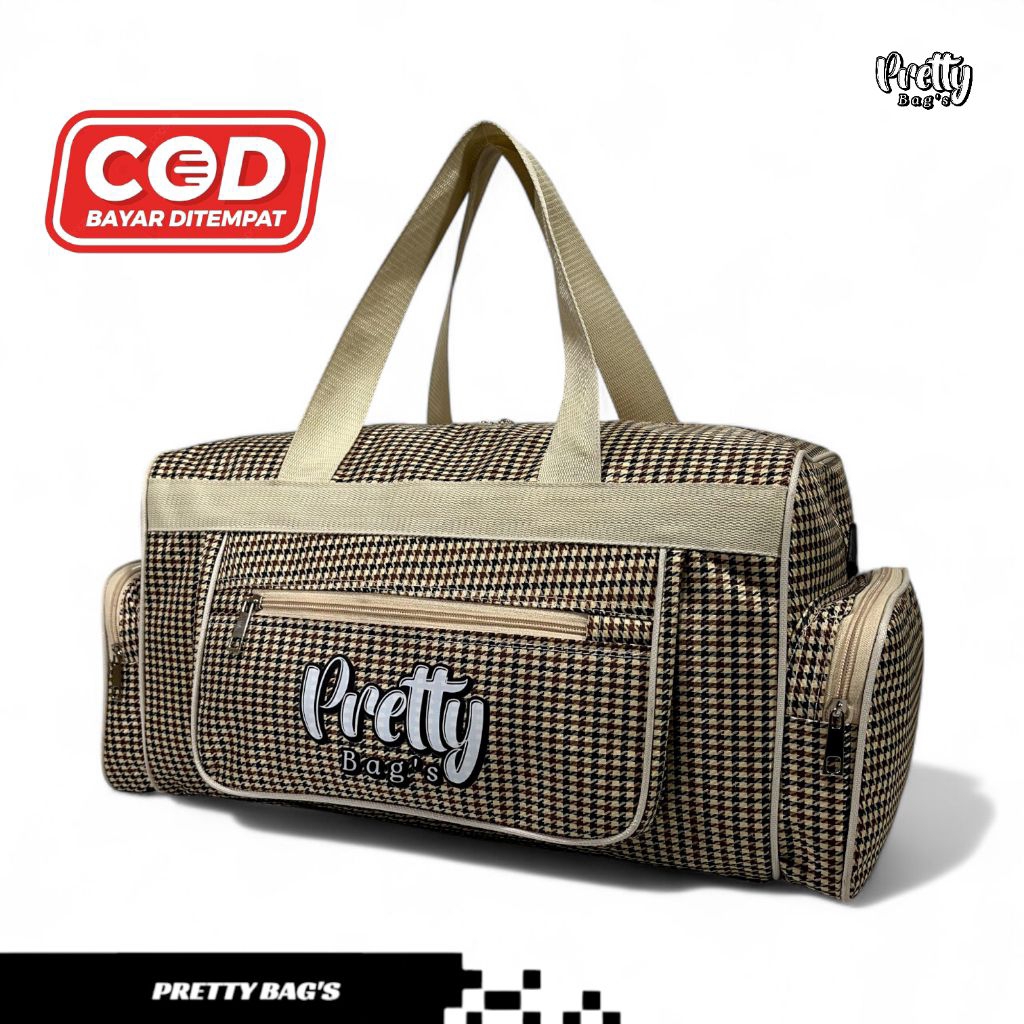 PRETTY BAG'S Tas Pakaian Untuk Bepergian Ukuran Medium / Tas Travel Pria Wanita / Tas Mudik