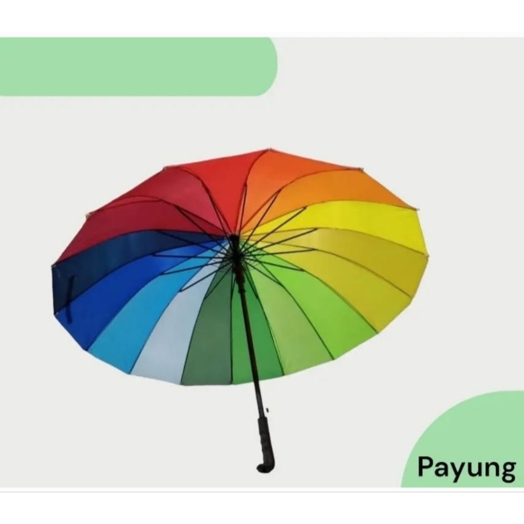 payung pelangi sedang