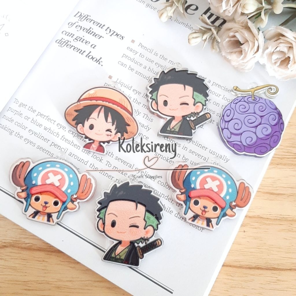 (2pc) MK269 - Charm Akrilik One Piece